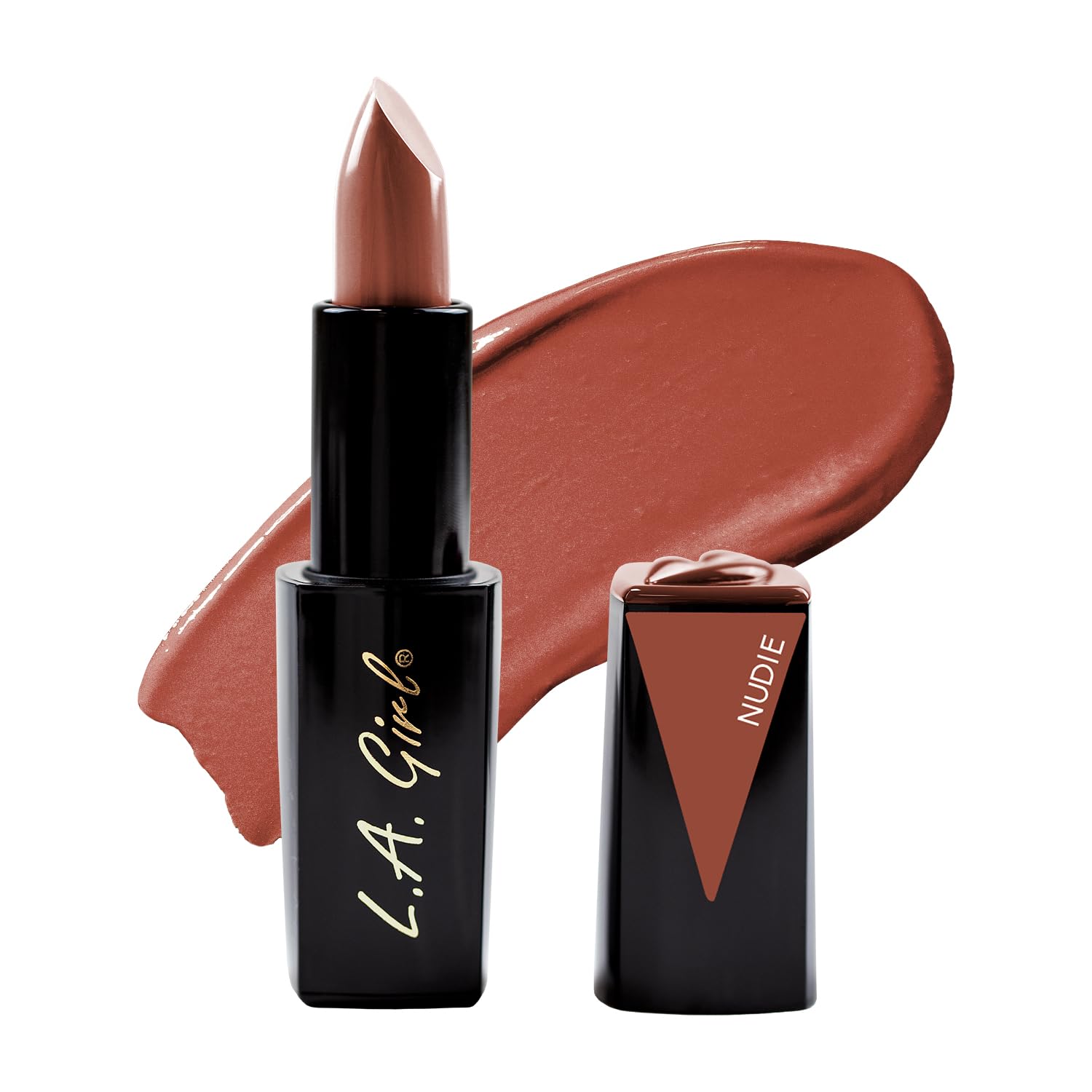 Amazon.com : L.A. Girl Lip Attraction Lipstick, Nudie GLC581